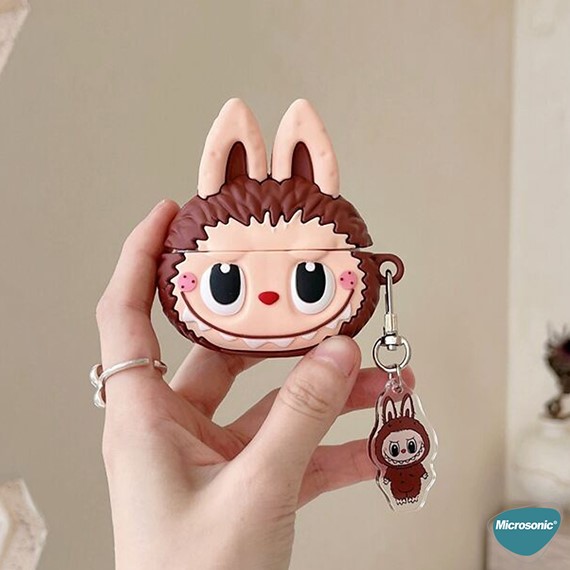 Microsonic Airpods 4 Nesil ANC Kılıf Cartoon Figürlü Silikon Crtn-Fgr-Lbu-Khv 2
