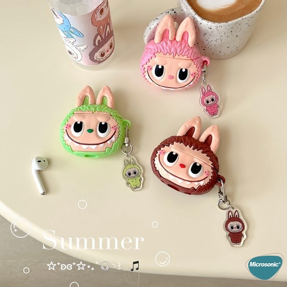 Microsonic Airpods 4 Nesil ANC Kılıf Cartoon Figürlü Silikon Crtn-Fgr-Lbu-Khv 3