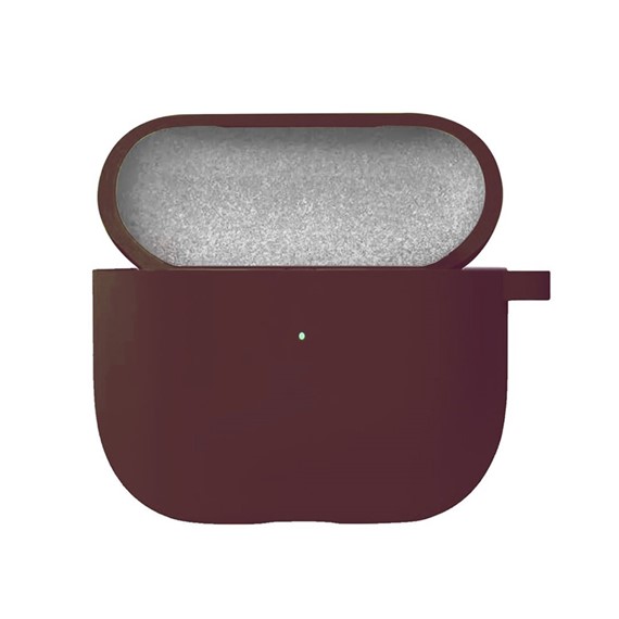 Microsonic Airpods 4 Nesil ANC Liquid Silicone Lansman Bordo 2