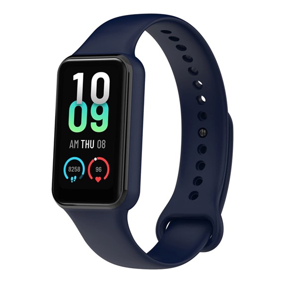 Microsonic Amazfit Band 7 Silikon Kordon Lacivert 2