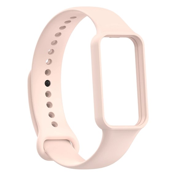 Microsonic Amazfit Band 7 Silikon Kordon Rose Gold 1