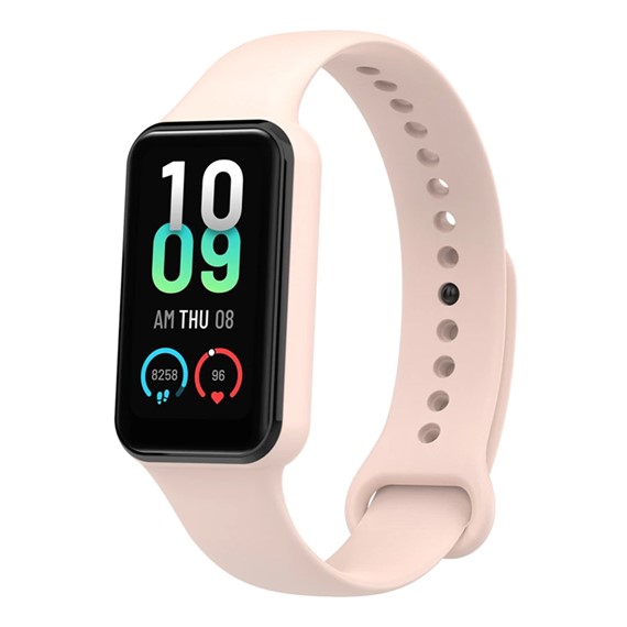 Microsonic Amazfit Band 7 Silikon Kordon Rose Gold 2