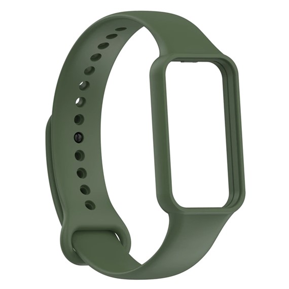 Microsonic Amazfit Band 7 Silikon Kordon Yeşil 1