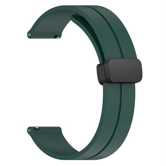 Microsonic Samsung Galaxy Watch Active Kordon Ribbon Line Koyu Yeşil 1