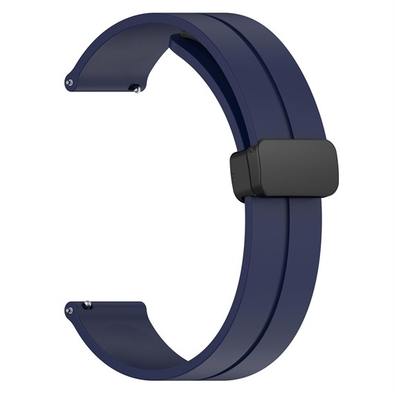 Microsonic Samsung Galaxy Watch 42mm Kordon Ribbon Line Lacivert 1