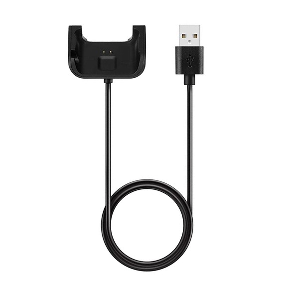 Microsonic Amazfit Bip Manyetik USB Şarj Kablosu Siyah 1