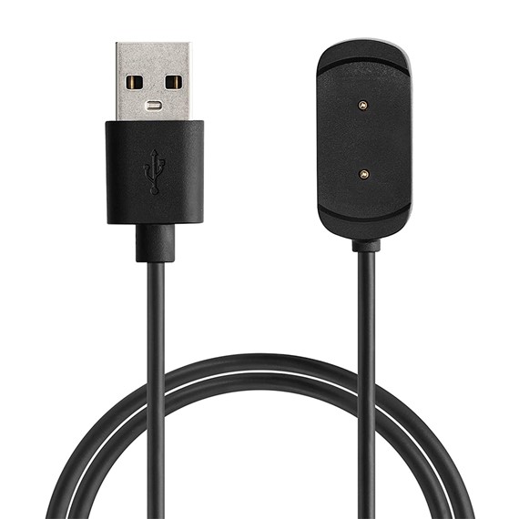 Microsonic Amazfit T-Rex Manyetik USB Şarj Kablosu Siyah 1
