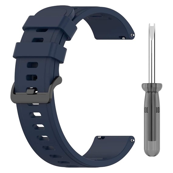 Microsonic Amazfit Neo Kordon Silicone Sport Band Lacivert 1