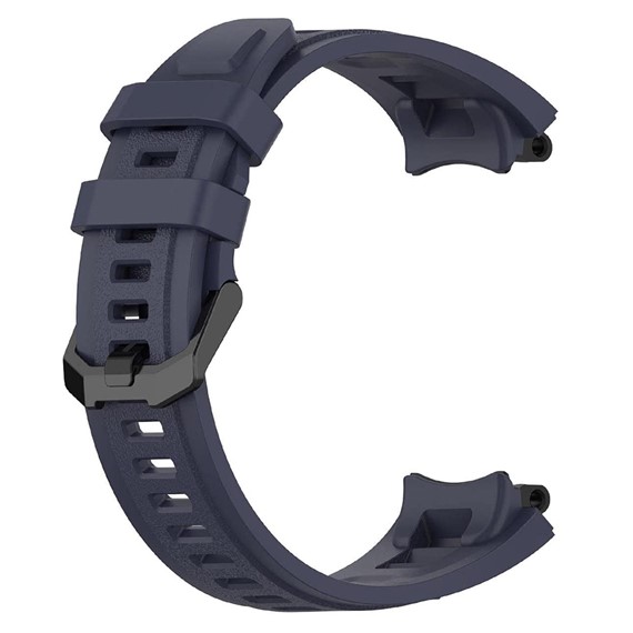 Microsonic Amazfit T-Rex 2 Kordon Silicone Sport Band Lacivert 1