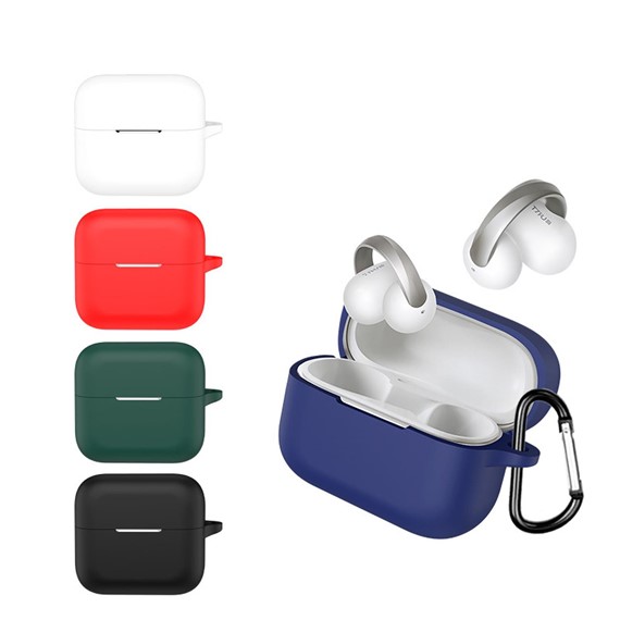 Microsonic Anker Soundcore AeroClip 2 Kılıf Askılı Mat Silikon Siyah 5