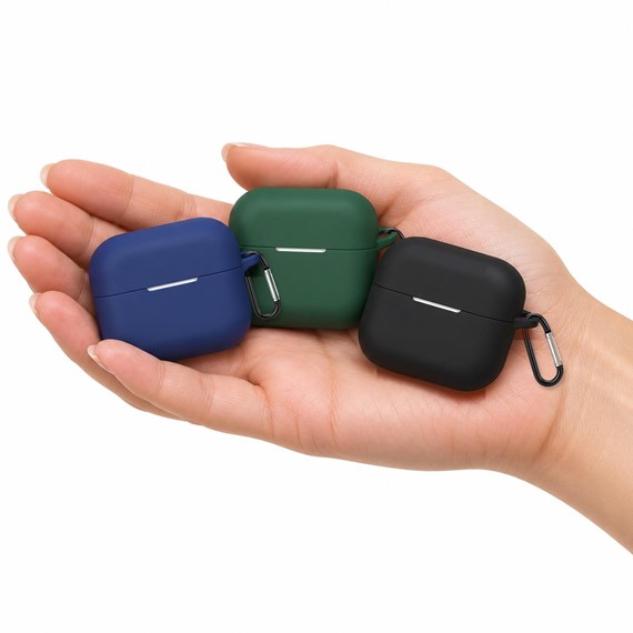 Microsonic Anker Soundcore AeroClip 2 Kılıf Askılı Mat Silikon Siyah 3