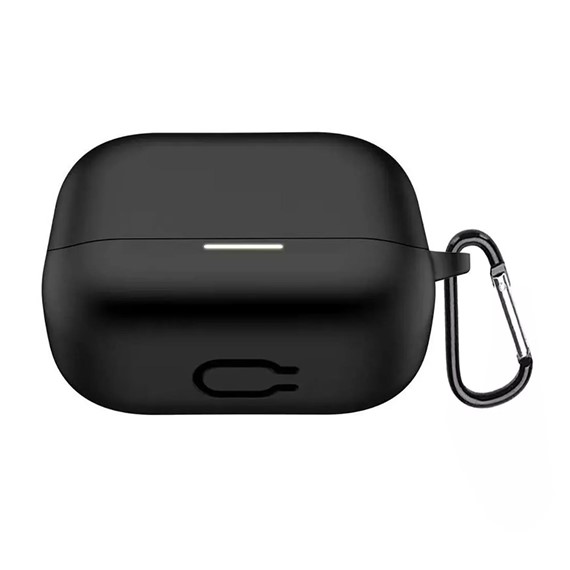 Microsonic Anker Soundcore K20i Kılıf Askılı Mat Silikon Siyah 1