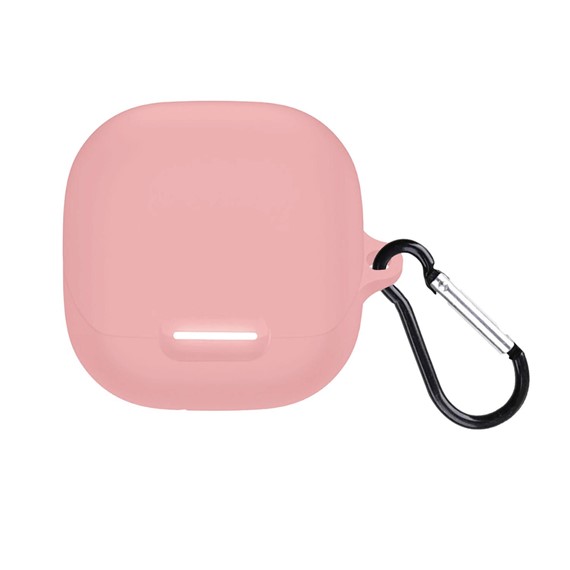 Microsonic Anker Soundcore Liberty 4 NC Kılıf Askılı Mat Silikon Pembe 1
