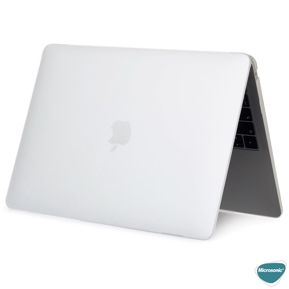 Microsonic Apple MacBook Pro 13 3 2017 Kılıf A1706-A1708 Hardshell Beyaz 2