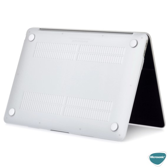 Microsonic Apple MacBook Air 13 3 2018 Kılıf A1932 Hardshell Beyaz 3