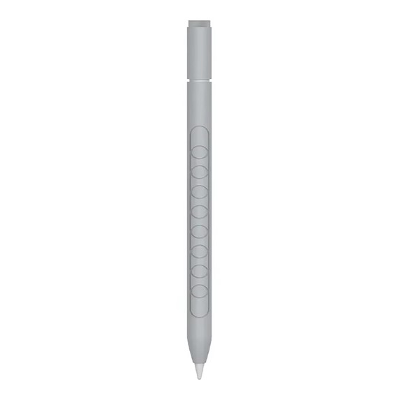 Microsonic Apple Pencil Pro Kılıf Mat Silikon Gri 1