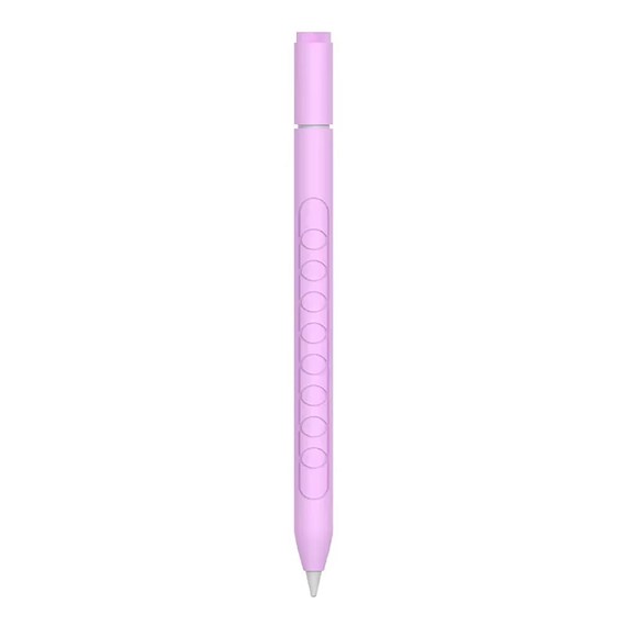 Microsonic Apple Pencil Pro Kılıf Mat Silikon Lila 1