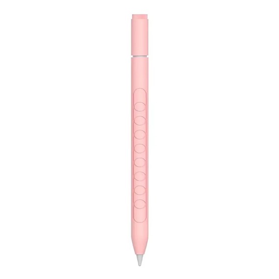 Microsonic Apple Pencil Pro Kılıf Mat Silikon Pembe 1