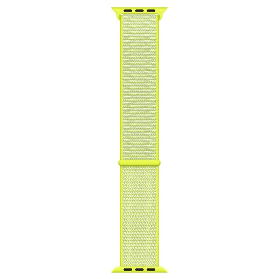 Microsonic Apple Watch Series 2 38mm Hasırlı Kordon Woven Flash Light 1