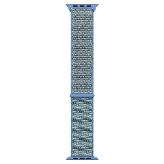 Microsonic Apple Watch Series 2 38mm Hasırlı Kordon Woven Tahoe Blue 1