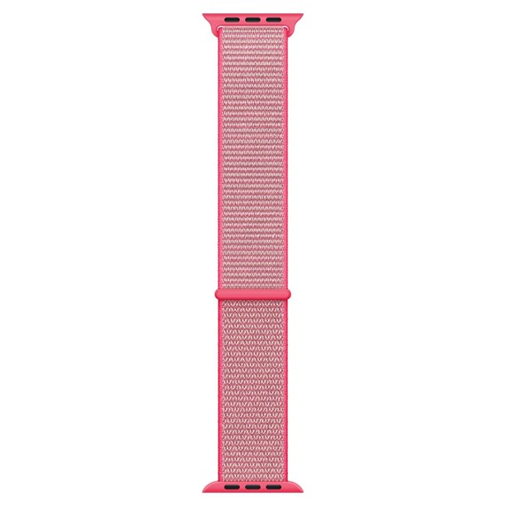 Microsonic Apple Watch Series 4 40mm Hasırlı Kordon Woven Hot Pink 1
