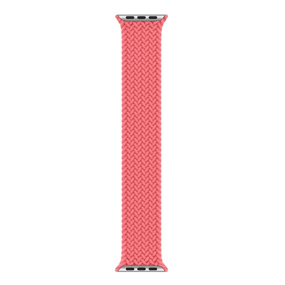 Microsonic Apple Watch Series 4 44mm Kordon Medium Size 147mm Knitted Fabric Single Loop Pembe 1