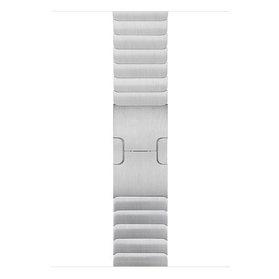 Microsonic Apple Watch Series 5 44mm Kordon Link Bracelet Band Gümüş 1