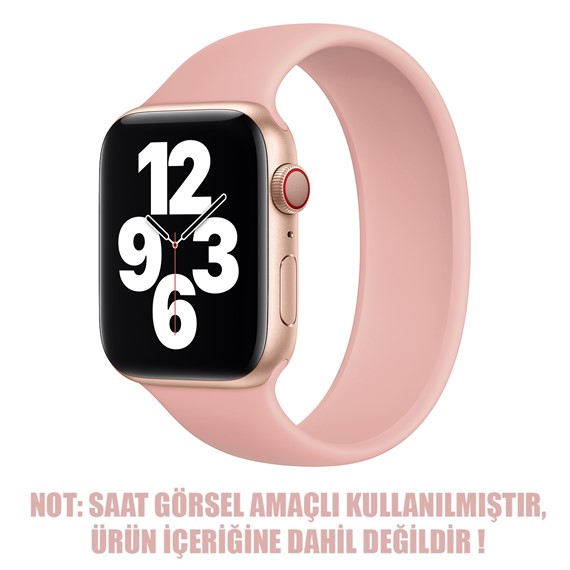 Microsonic Apple Watch Ultra Kordon Small Size 135mm New Solo Loop Rose Gold 2