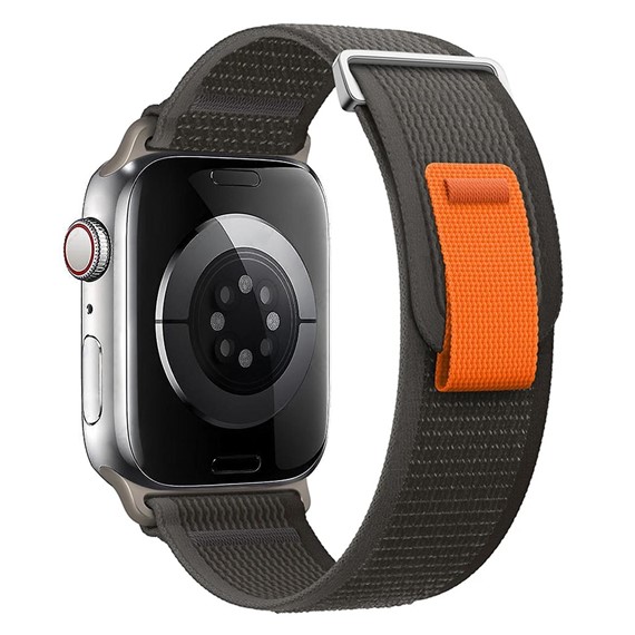 Microsonic Apple Watch SE 2022 40mm Kordon Hike Spiral Siyah 1