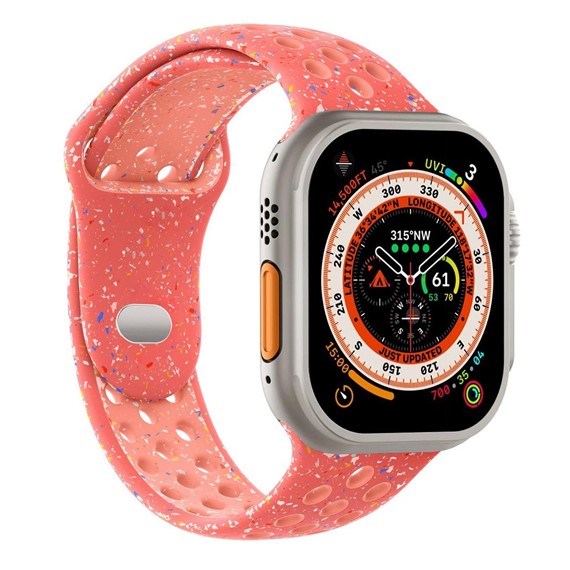 Microsonic Apple Watch SE 2022 44mm Kordon Flame Circle Yavruağzı 1