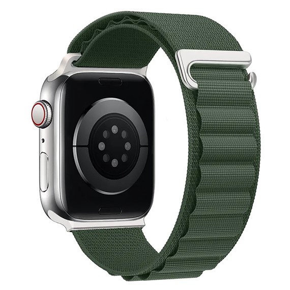 Microsonic Apple Watch SE 44mm Kordon Alps Spin Yeşil 1