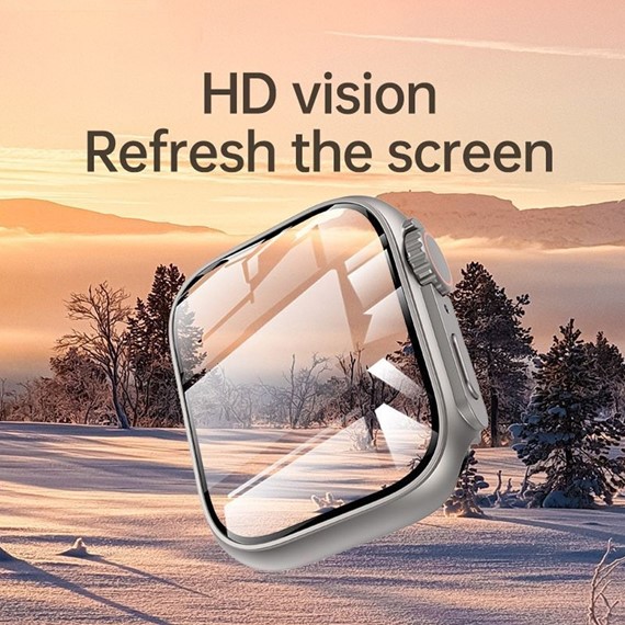 Microsonic Huawei Watch Fit 3 Kılıf Apple Watch Ultra Dönüştürücü Ekran Koruyucu Kasa Yıldız Işığı 8