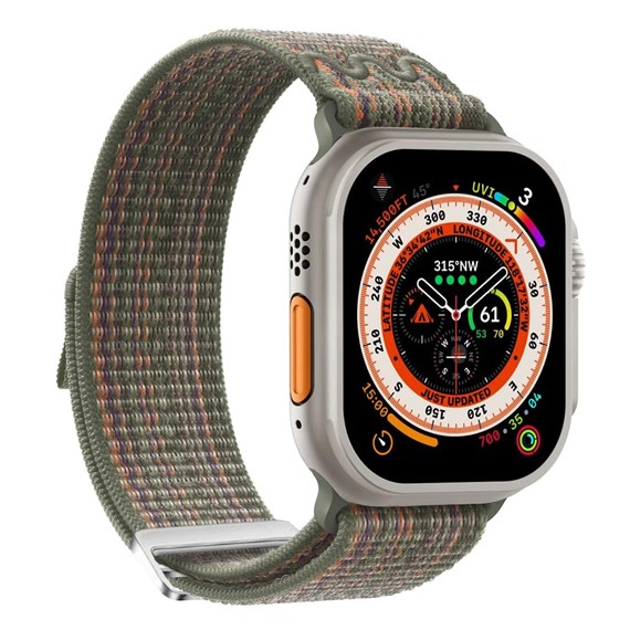 Microsonic Apple Watch Series 7 41mm Kordon Terra Strand Koyu Yeşil 1