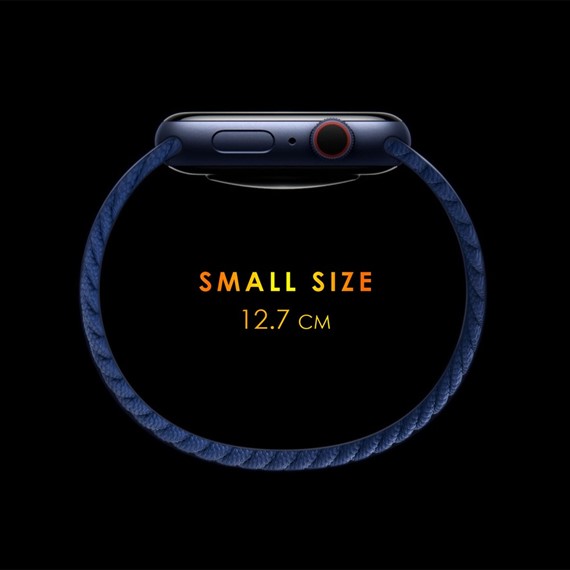 Microsonic Apple Watch Series 10 42mm Kordon Small Size 127mm Knitted Fabric Single Loop Pride Edition 2