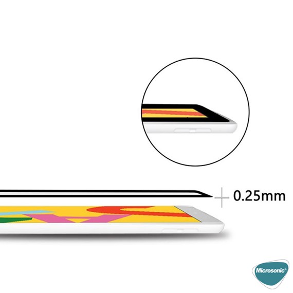 Microsonic Apple iPad 10 2 7 Nesil A2197-A2200-A2198 Tam Kaplayan Temperli Cam Ekran Koruyucu Siyah 3