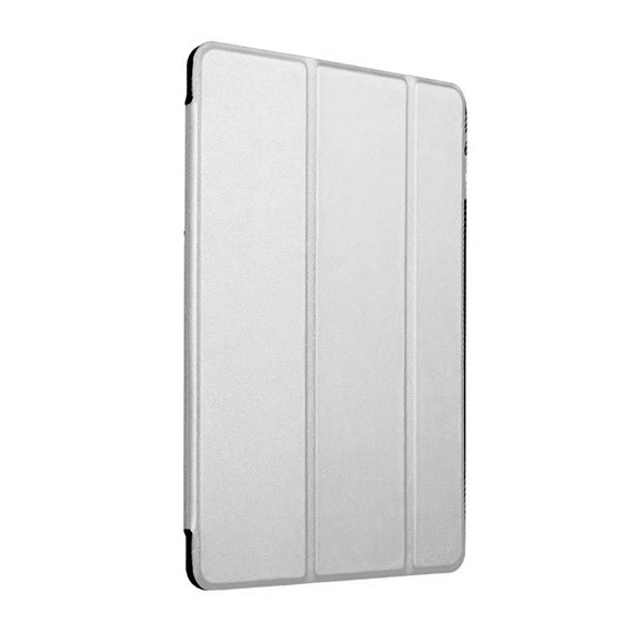Microsonic Apple iPad 10 2 7 Nesil A2197-A2200-A2198 Smart Case ve arka Kılıf Gümüş 2
