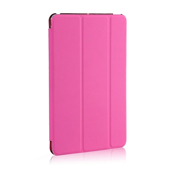 Microsonic Apple iPad Pro 12 9 2022 6 Nesil Kılıf A2436-A2764-A2437-A2766 Slim Translucent Back Smart Cover Pembe 2