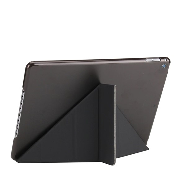 Microsonic Apple iPad 9 7 2017 A1822-A1823 Folding Origami Design Kılıf Siyah 2