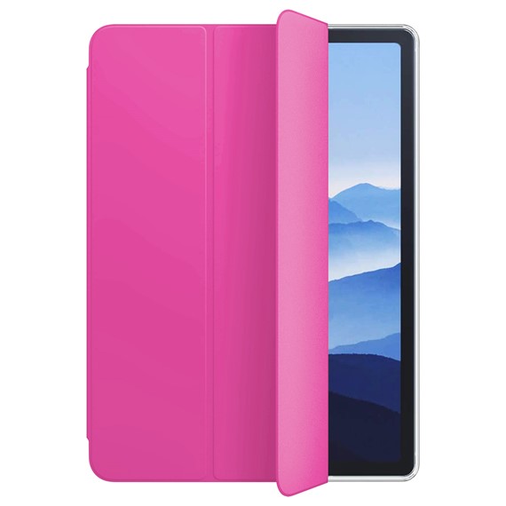 Microsonic Apple iPad 10 Nesil 10 9 Kılıf A2696-A2757-A2777 Slim Translucent Back Smart Cover Pembe 2