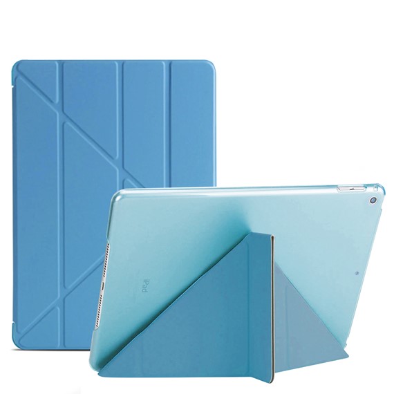 Microsonic Apple iPad Air 3 10 5 2019 A2152-A2123-A2153-A2154 Folding Origami Design Kılıf Turkuaz 1