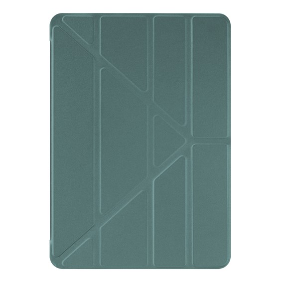 Microsonic Apple iPad 10 Nesil 10 9 Kılıf A2696-A2757-A2777 Origami Pencil Koyu Yeşil 2