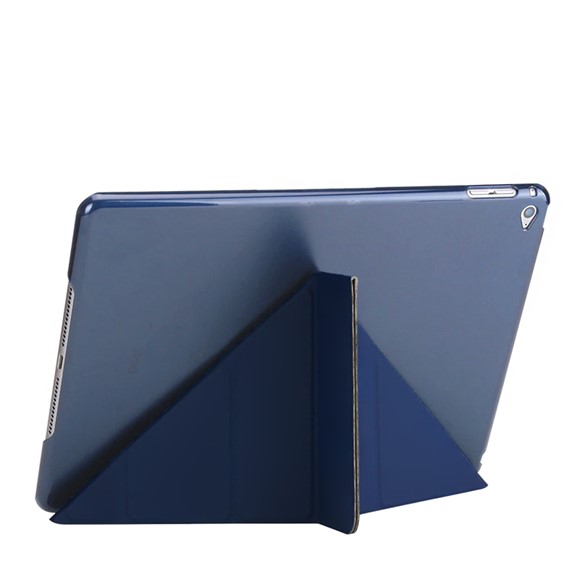 Microsonic Apple iPad Mini 4 A1538-A1550 Folding Origami Design Kılıf Lacivert 2