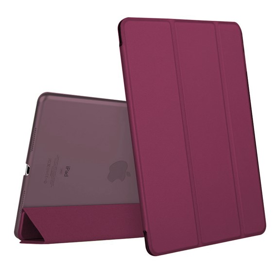 Microsonic Apple iPad Mini 5 7 9 2019 A2133-A2124-A2125-A2126 Smart Case ve arka Kılıf Mor 1