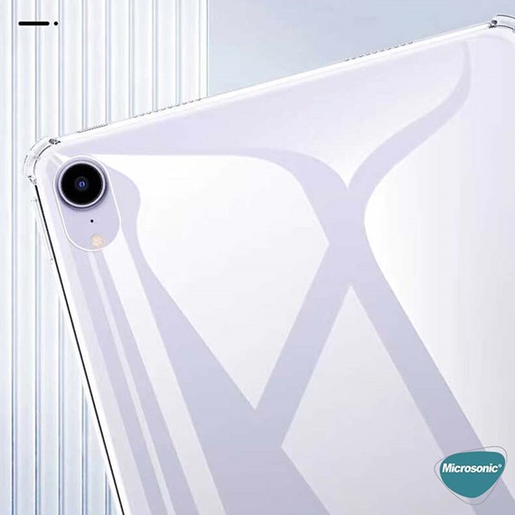 Microsonic Apple iPad Mini 7 Kılıf A2993-A2995 Shock Absorbing Şeffaf 4