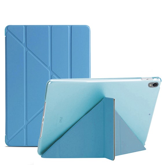 Microsonic Apple iPad Pro 10 5 A1701-A1709-A1852 Folding Origami Design Kılıf Turkuaz 1