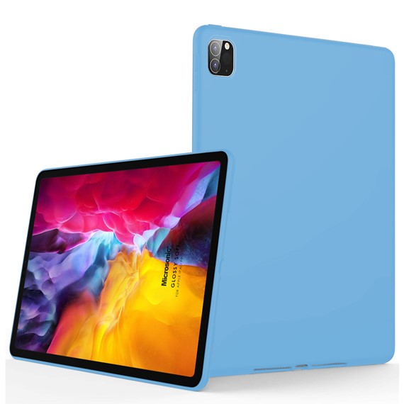 Microsonic Apple iPad Pro 11 2022 4 Nesil Kılıf A2759-A2435-A2761-A2762 Matte Silicone Mavi 1