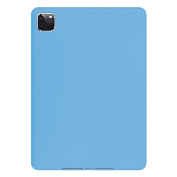 Microsonic Apple iPad Pro 11 2022 4 Nesil Kılıf A2759-A2435-A2761-A2762 Matte Silicone Mavi 2