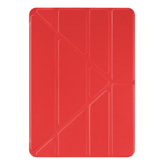 Microsonic Apple iPad Pro 13 2024 Kılıf A2925-A2926 Origami Pencil Kırmızı 2