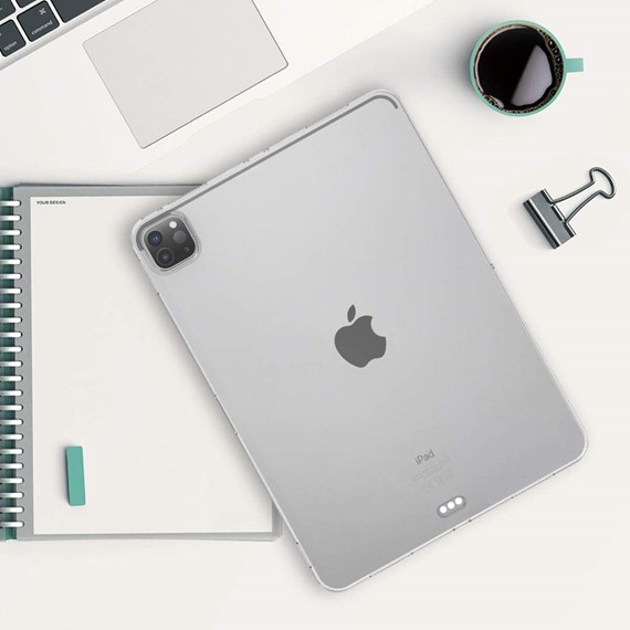Microsonic Apple iPad Pro 11 2022 4 Nesil Kılıf A2759-A2435-A2761-A2762 Transparent Soft Şeffaf 5