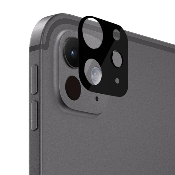 Microsonic Apple iPad Pro 11 2024 A2836-A2837 Kamera Lens Koruma Camı V2 Siyah 1